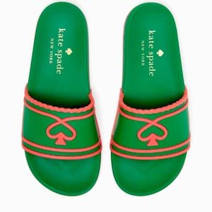 kate spade “Brigitte” Pool Slide
